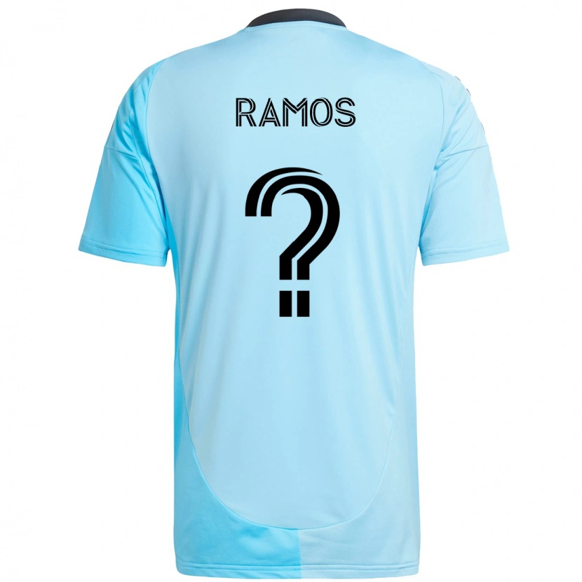 Danxen Kinderen Jason Ramos #0 Hemelsblauw Uitshirt Uittenue 2025/26 T-Shirt