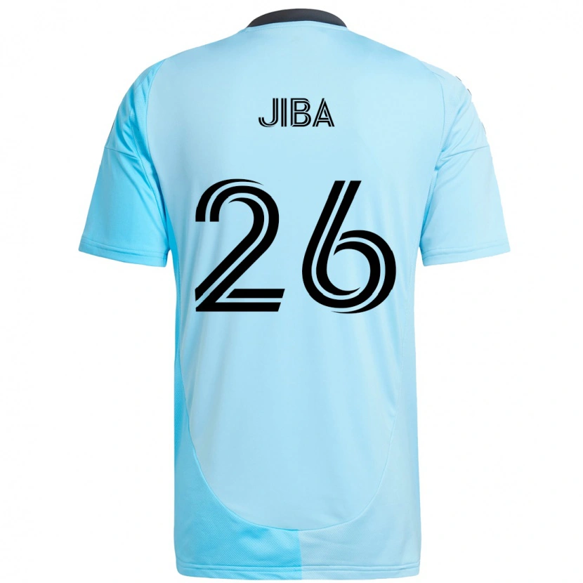 Danxen Kinderen Ryen Jiba #26 Hemelsblauw Uitshirt Uittenue 2025/26 T-Shirt