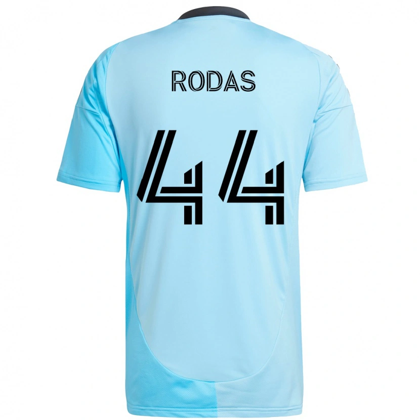 Danxen Kinderen Geremy Rodas #44 Hemelsblauw Uitshirt Uittenue 2025/26 T-Shirt