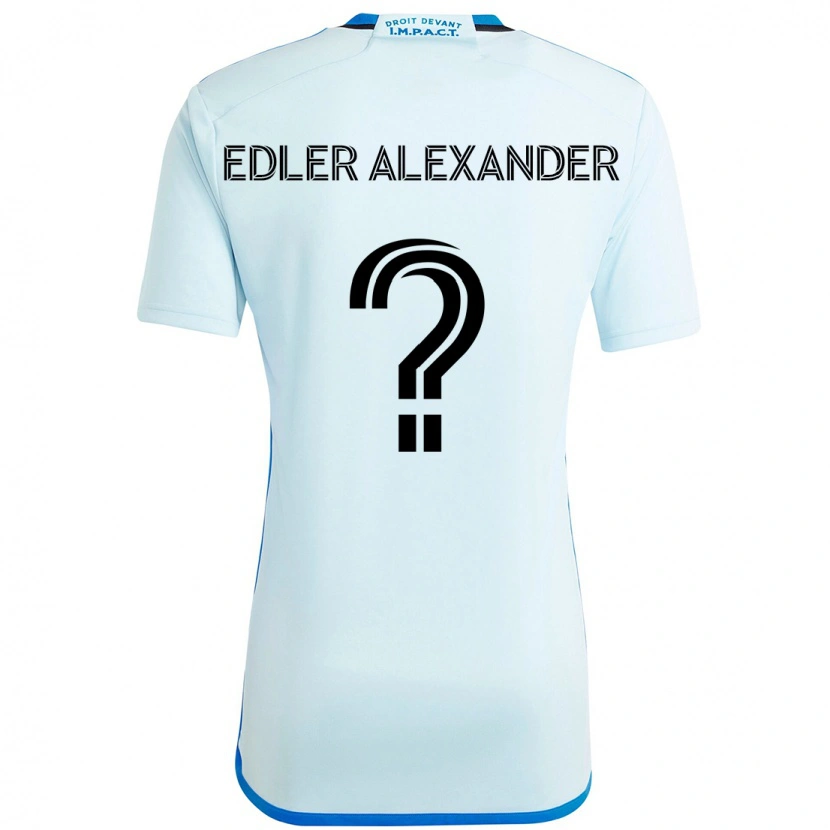 Danxen Kinderen Guesly Edler Alexander #0 Hemelsblauw Donkerblauw Uitshirt Uittenue 2025/26 T-Shirt