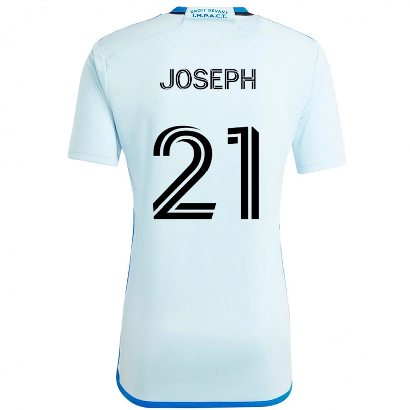 Danxen Kinderen Sebastien Udell Joseph #21 Hemelsblauw Donkerblauw Uitshirt Uittenue 2025/26 T-Shirt