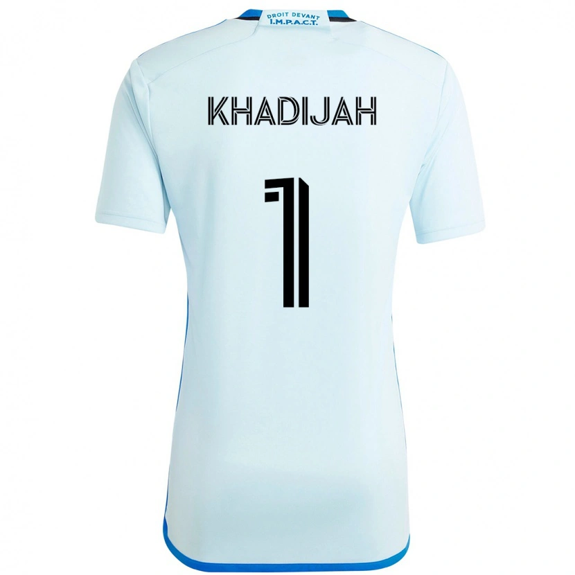 Danxen Kinderen Cissé Khadijah #1 Hemelsblauw Donkerblauw Uitshirt Uittenue 2025/26 T-Shirt
