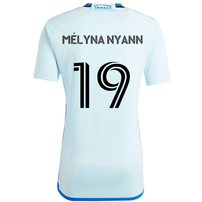 Danxen Kinderen Alexis Mélyna Nyann #19 Hemelsblauw Donkerblauw Uitshirt Uittenue 2025/26 T-Shirt