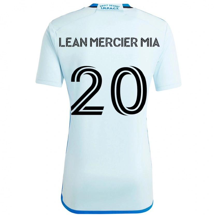 Danxen Kinderen Mc Lean Mercier Mia #20 Hemelsblauw Donkerblauw Uitshirt Uittenue 2025/26 T-Shirt