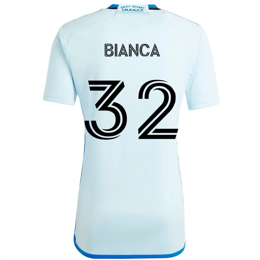 Danxen Kinderen Hanisch Bianca #32 Hemelsblauw Donkerblauw Uitshirt Uittenue 2025/26 T-Shirt