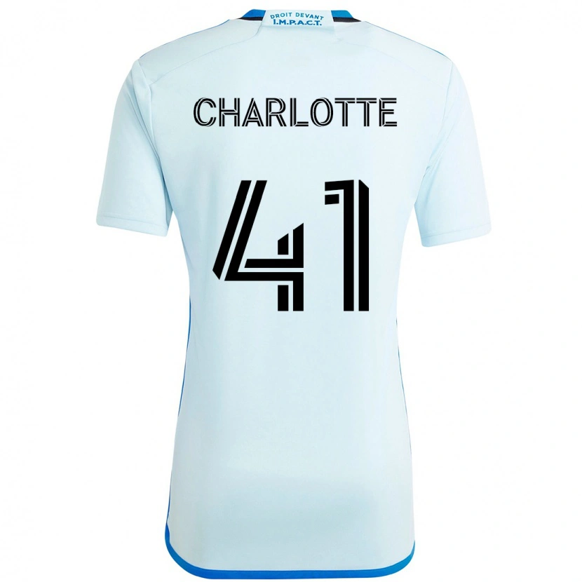 Danxen Kinderen Baptista Charlotte #41 Hemelsblauw Donkerblauw Uitshirt Uittenue 2025/26 T-Shirt