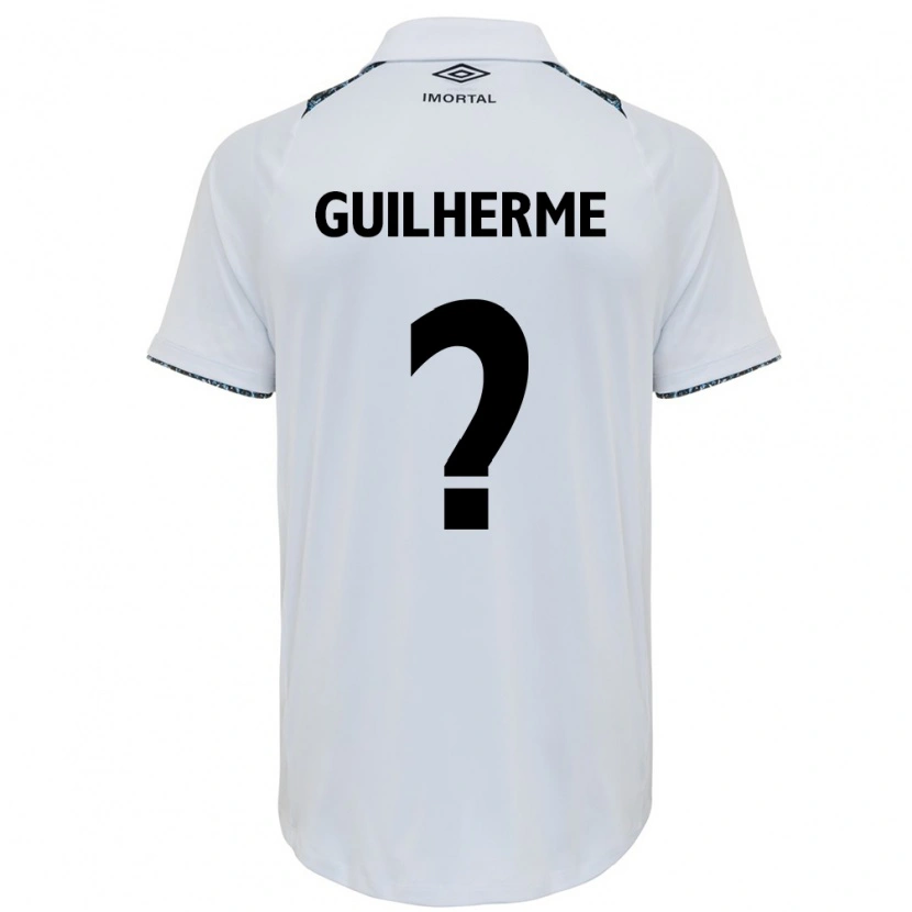 Danxen Kinderen Zé Guilherme #0 Wit Blauw Uitshirt Uittenue 2025/26 T-Shirt