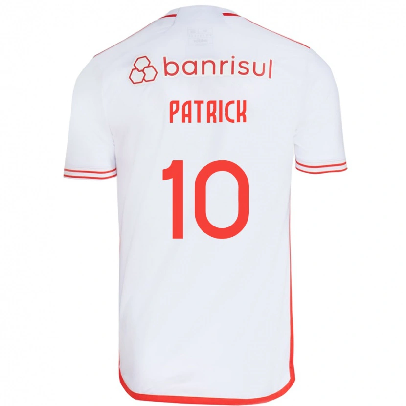 Danxen Kinderen Alan Patrick #10 Wit Rood Uitshirt Uittenue 2025/26 T-Shirt