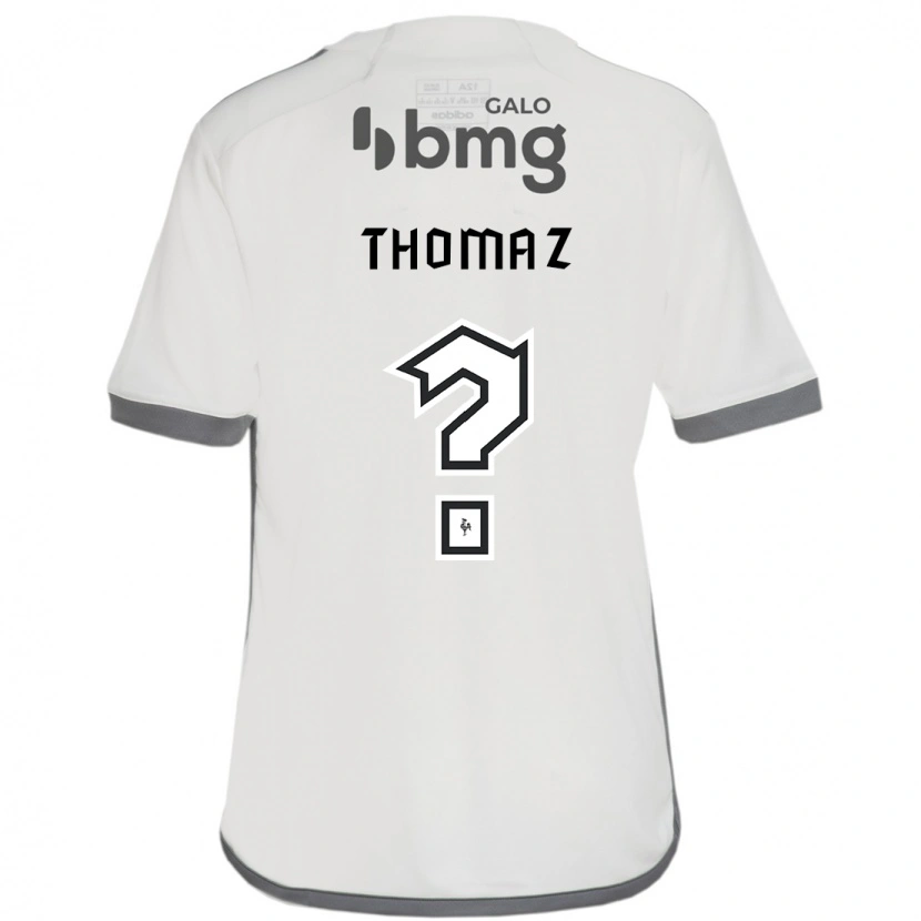 Danxen Kinderen Thomaz #0 Gebroken Wit Uitshirt Uittenue 2025/26 T-Shirt