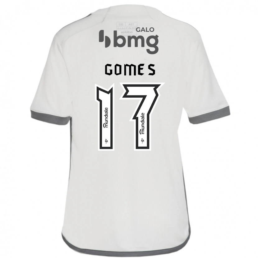 Danxen Kinderen Igor Gomes #17 Gebroken Wit Uitshirt Uittenue 2025/26 T-Shirt