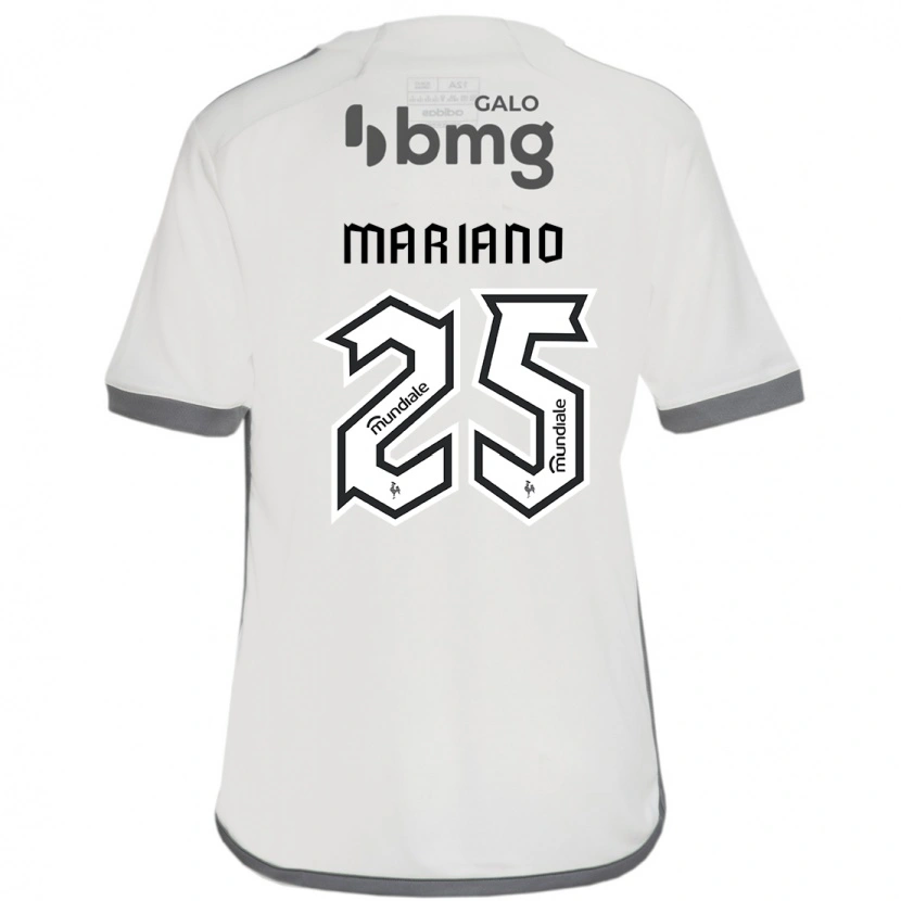 Danxen Kinderen Mariano #25 Gebroken Wit Uitshirt Uittenue 2025/26 T-Shirt