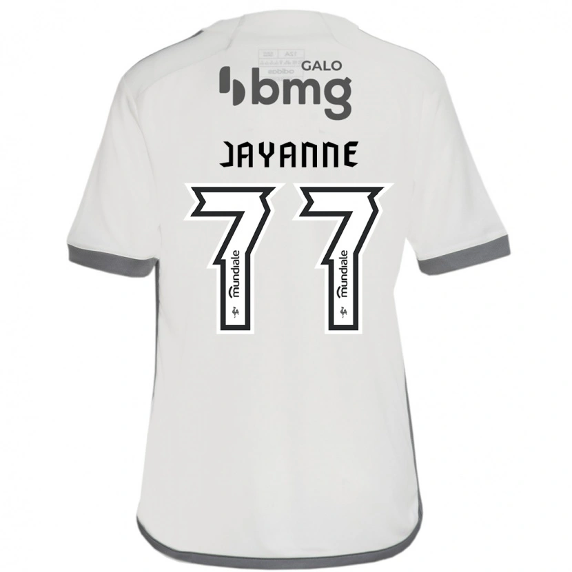 Danxen Kinderen Jayanne #77 Gebroken Wit Uitshirt Uittenue 2025/26 T-Shirt