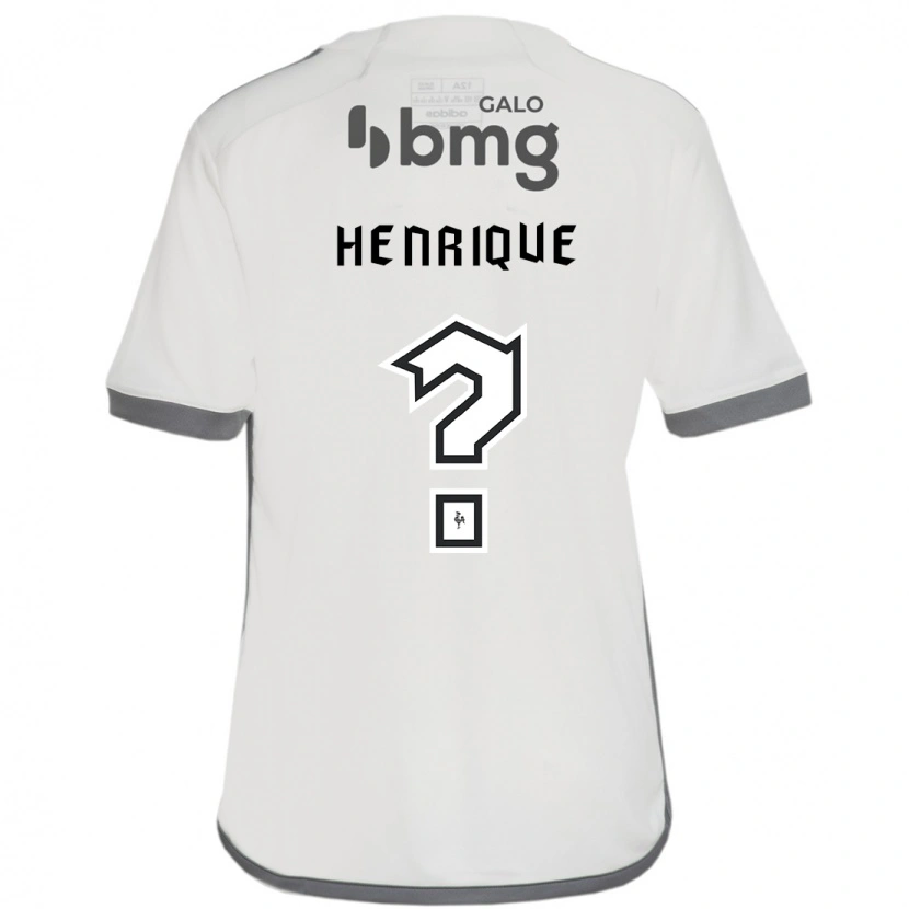 Danxen Kinderen Joao Henrique #0 Gebroken Wit Uitshirt Uittenue 2025/26 T-Shirt
