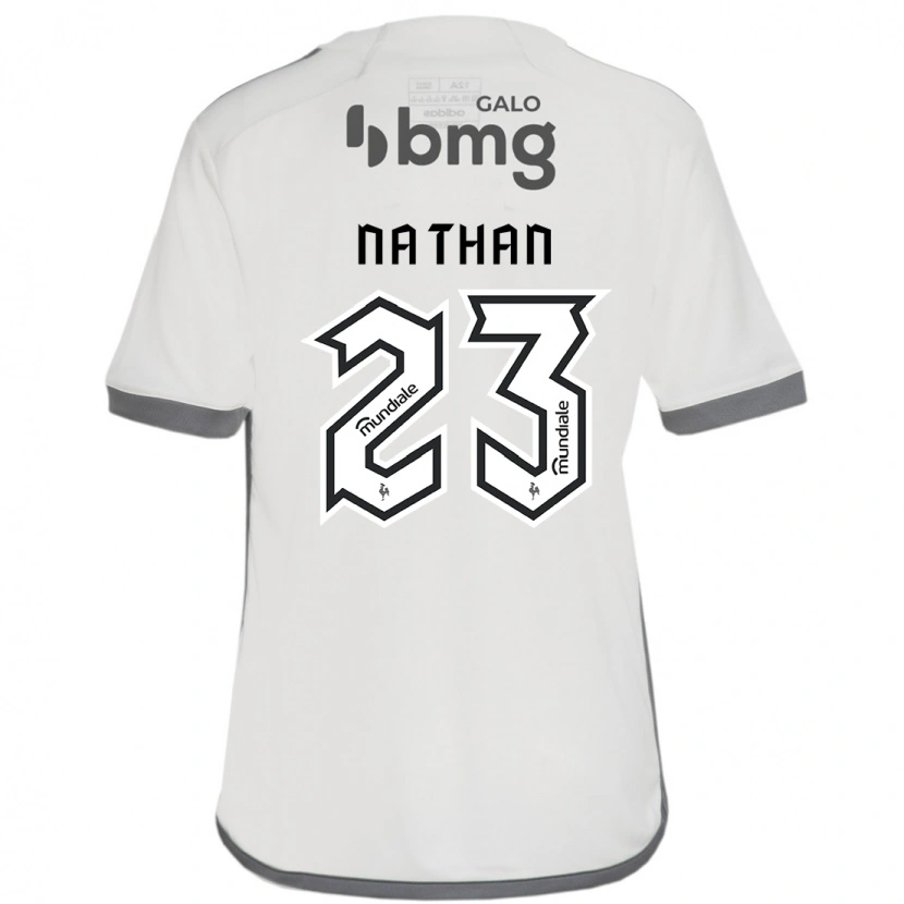 Danxen Kinderen Nathan #23 Gebroken Wit Uitshirt Uittenue 2025/26 T-Shirt