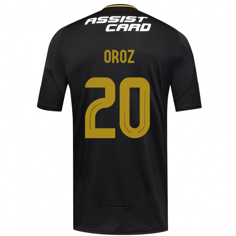 Danxen Kinderen Alexander Oroz #20 Zwart Wit Uitshirt Uittenue 2025/26 T-Shirt