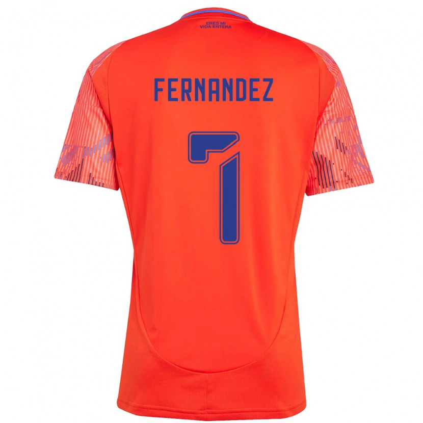 Danxen Kinderen Rebeca Fernández #7 Oranje Rood Uitshirt Uittenue 2025/26 T-Shirt