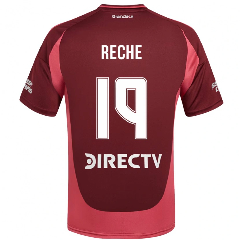 Danxen Kinderen Abril Reche #19 Bourgondisch Magenta Uitshirt Uittenue 2025/26 T-Shirt
