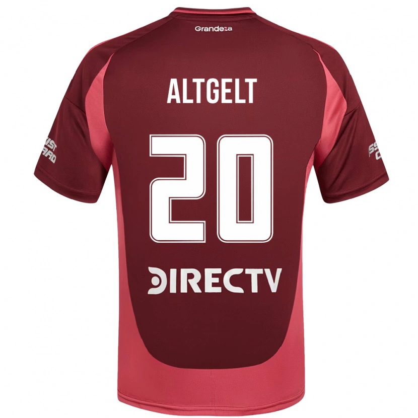 Danxen Kinderen Francisca Altgelt #20 Bourgondisch Magenta Uitshirt Uittenue 2025/26 T-Shirt