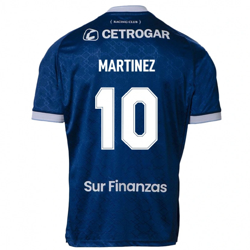 Danxen Kinderen Roger Martinez #10 Donkerblauw Uitshirt Uittenue 2025/26 T-Shirt