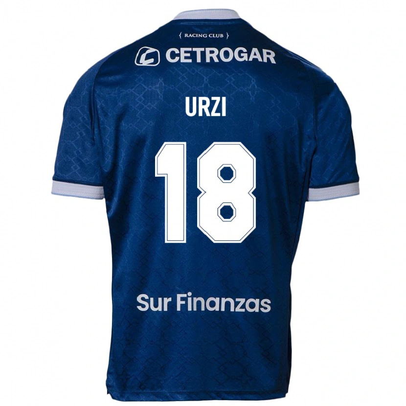 Danxen Kinderen Agustín Urzi #18 Donkerblauw Uitshirt Uittenue 2025/26 T-Shirt
