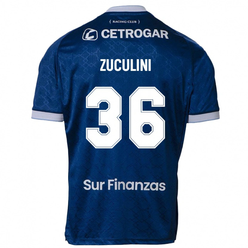 Danxen Kinderen Bruno Zuculini #36 Donkerblauw Uitshirt Uittenue 2025/26 T-Shirt