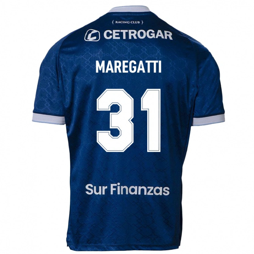 Danxen Kinderen Dolores Maregatti #31 Donkerblauw Uitshirt Uittenue 2025/26 T-Shirt