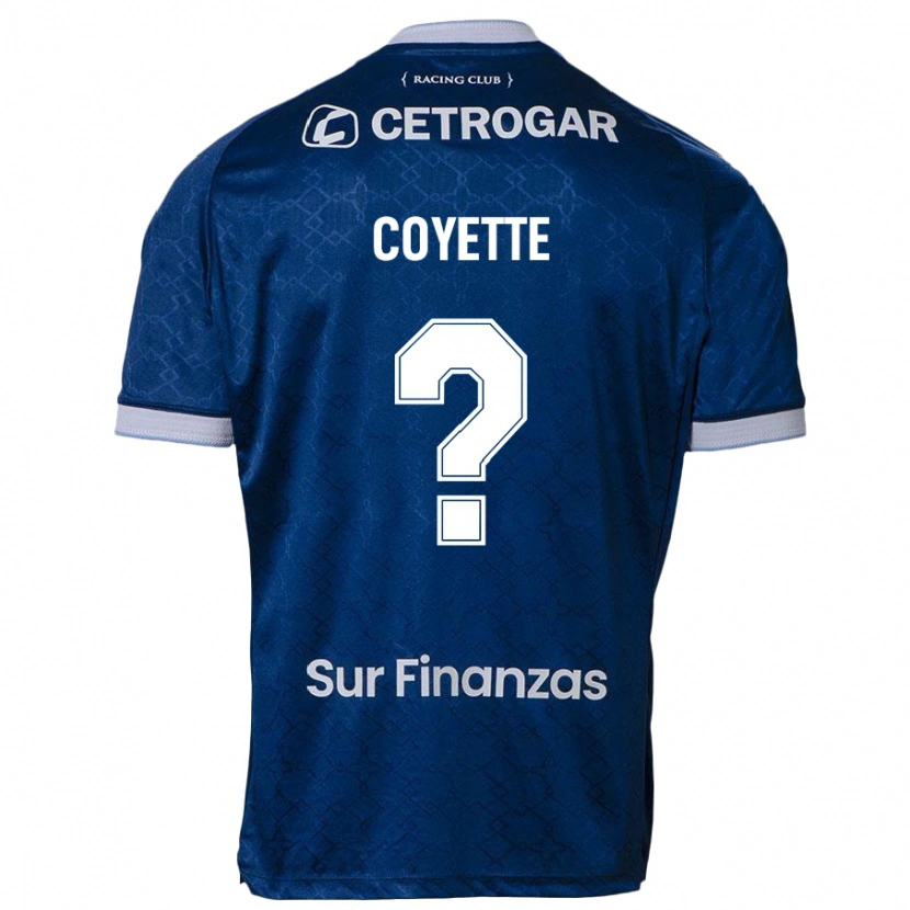 Danxen Kinderen Mateo Coyette #0 Donkerblauw Uitshirt Uittenue 2025/26 T-Shirt