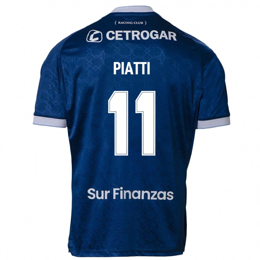 Danxen Kinderen Ignacio Piatti #11 Donkerblauw Uitshirt Uittenue 2025/26 T-Shirt