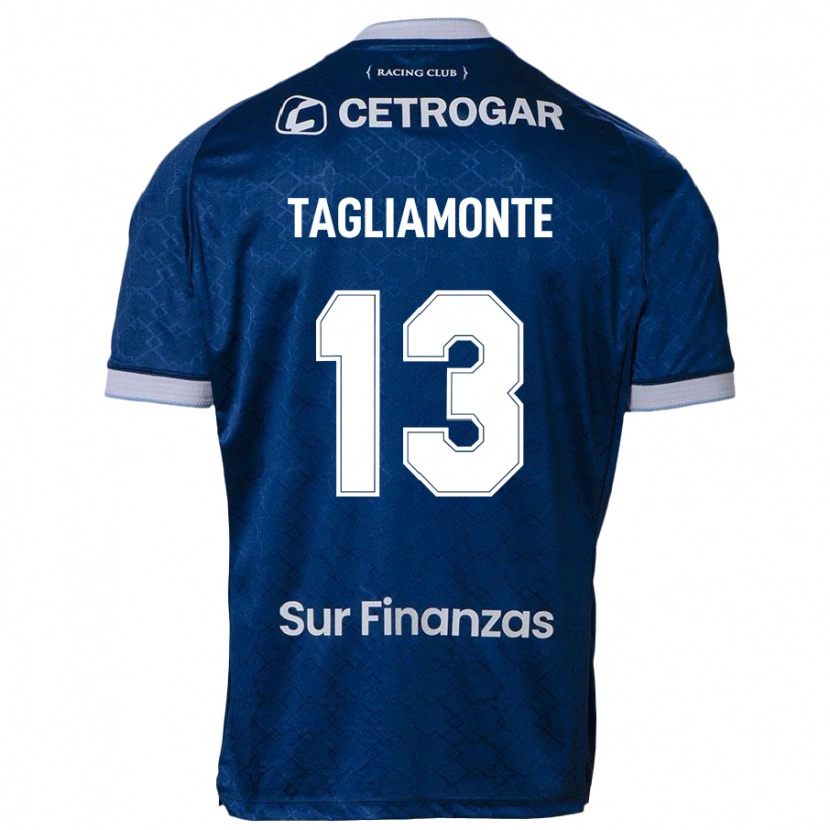 Danxen Kinderen Matias Tagliamonte #13 Donkerblauw Uitshirt Uittenue 2025/26 T-Shirt