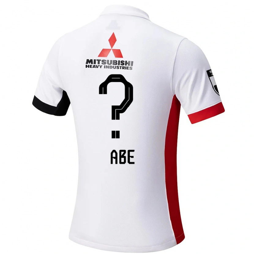 Danxen Kinderen Yushin Abe #0 Wit Zwart Uitshirt Uittenue 2025/26 T-Shirt