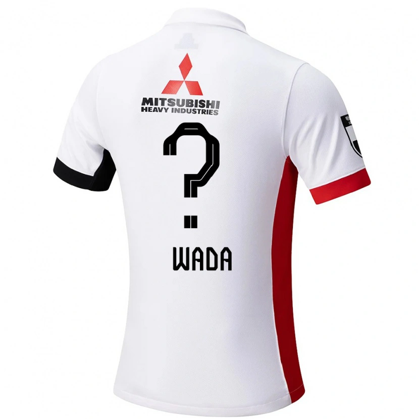 Danxen Kinderen Takeshi Wada #0 Wit Zwart Uitshirt Uittenue 2025/26 T-Shirt