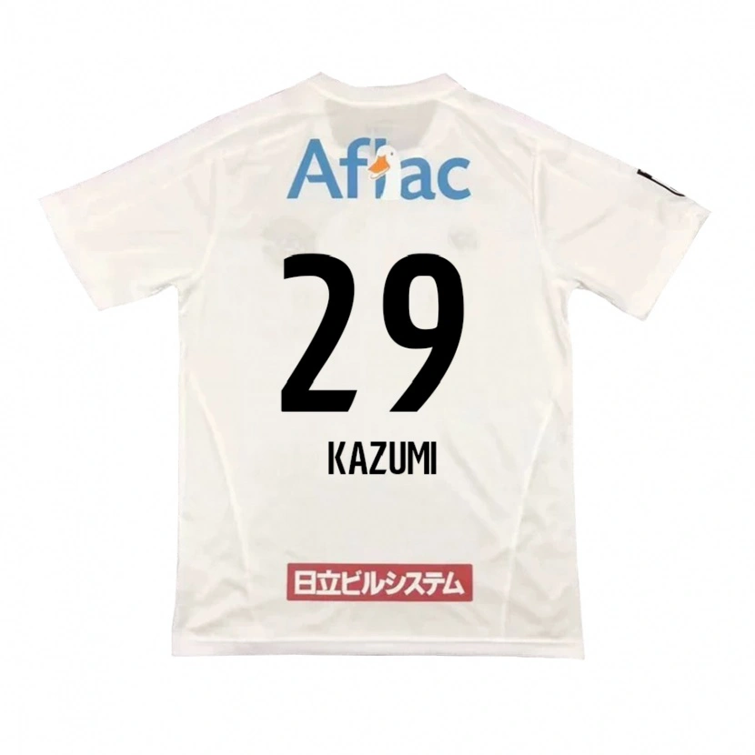 Danxen Kinderen Takuto Kazumi #29 Lichtgrijs Beige Uitshirt Uittenue 2025/26 T-Shirt