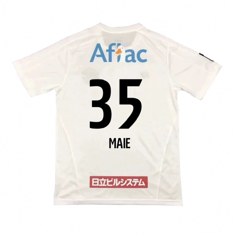 Danxen Kinderen Hidetaka Maie #35 Lichtgrijs Beige Uitshirt Uittenue 2025/26 T-Shirt