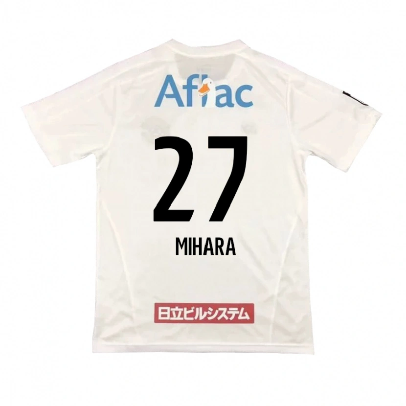 Danxen Kinderen Masatoshi Mihara #27 Lichtgrijs Beige Uitshirt Uittenue 2025/26 T-Shirt