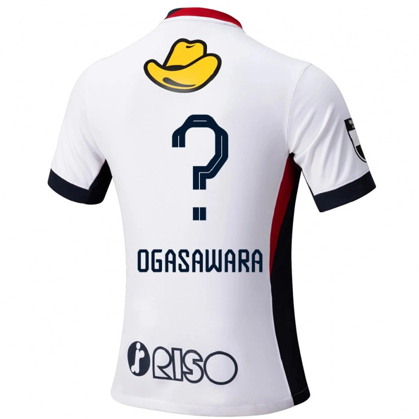 Danxen Kinderen Hiro Ogasawara #0 Wit Zwart Uitshirt Uittenue 2025/26 T-Shirt