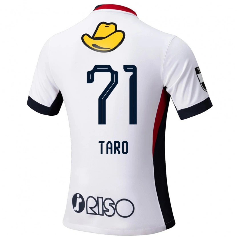 Danxen Kinderen Ryotaro Araki #71 Wit Zwart Uitshirt Uittenue 2025/26 T-Shirt