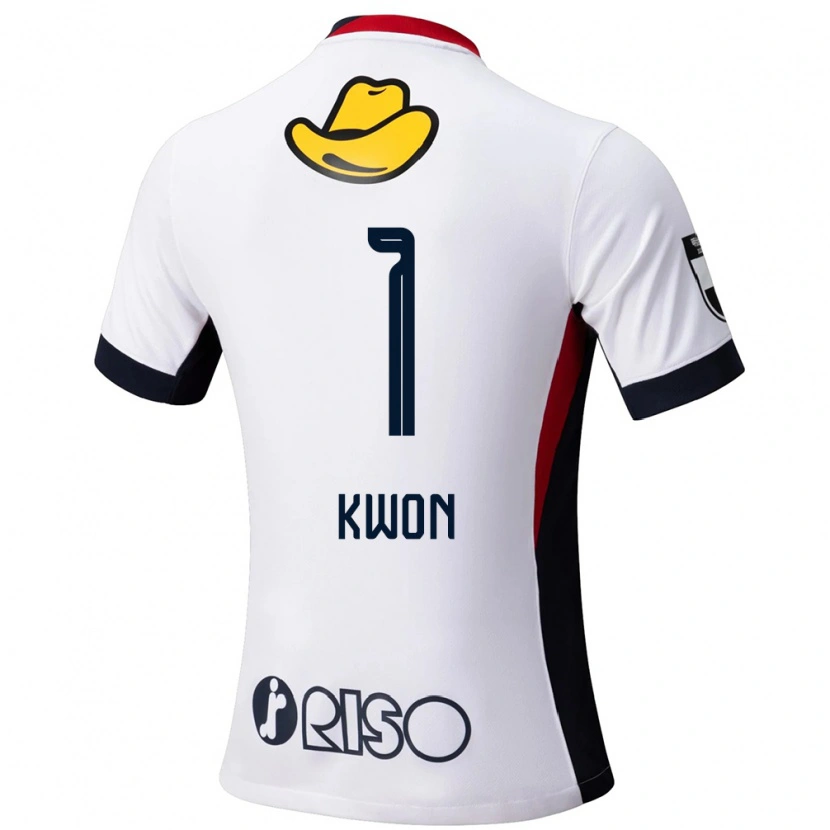 Danxen Kinderen Sun-Tae Kwon #1 Wit Zwart Uitshirt Uittenue 2025/26 T-Shirt