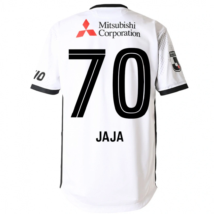 Danxen Kinderen Jája Silva #70 Wit Zwart Uitshirt Uittenue 2025/26 T-Shirt