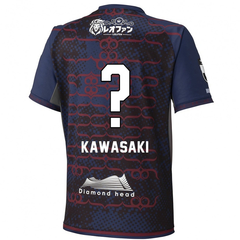 Danxen Kinderen Kanta Kawasaki #0 Blauw Rood Uitshirt Uittenue 2025/26 T-Shirt