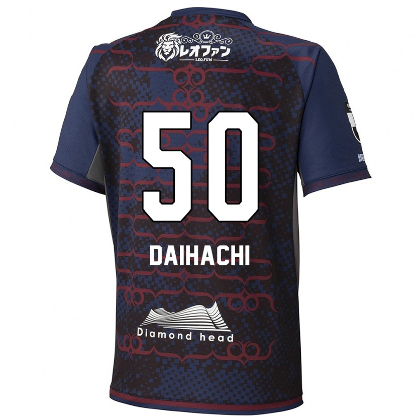 Danxen Kinderen Daihachi Okamura #50 Blauw Rood Uitshirt Uittenue 2025/26 T-Shirt