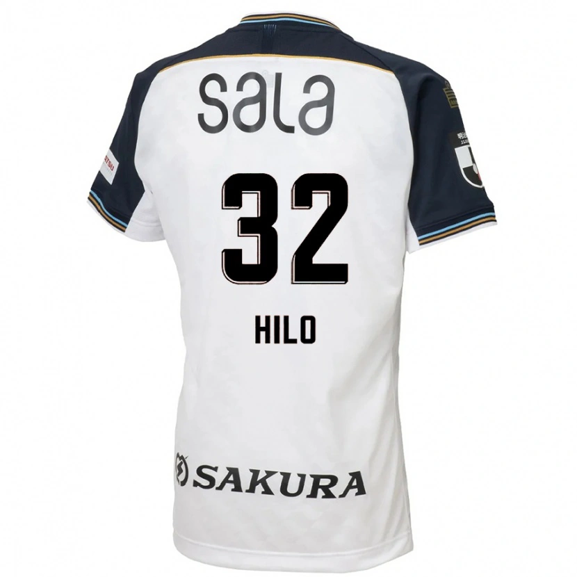 Danxen Kinderen Hasan Hilu #32 Wit Zwart Uitshirt Uittenue 2025/26 T-Shirt