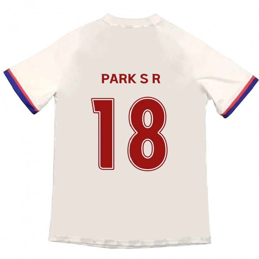 Danxen Kinderen Park Se-Ra #18 Gebroken Wit Rood Uitshirt Uittenue 2025/26 T-Shirt