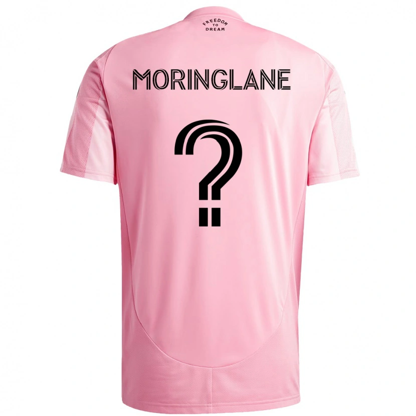 Danxen Heren Luis Moringlane #0 Roze Zwart Thuisshirt Thuistenue 2025/26 T-Shirt