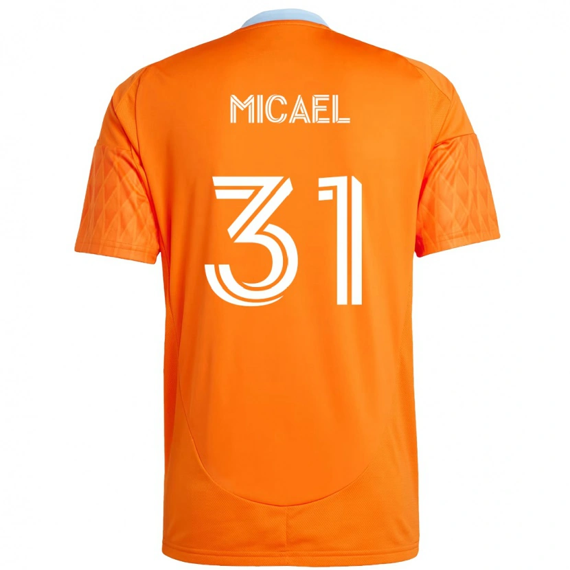 Danxen Heren Micael #31 Oranje Wit Thuisshirt Thuistenue 2025/26 T-Shirt