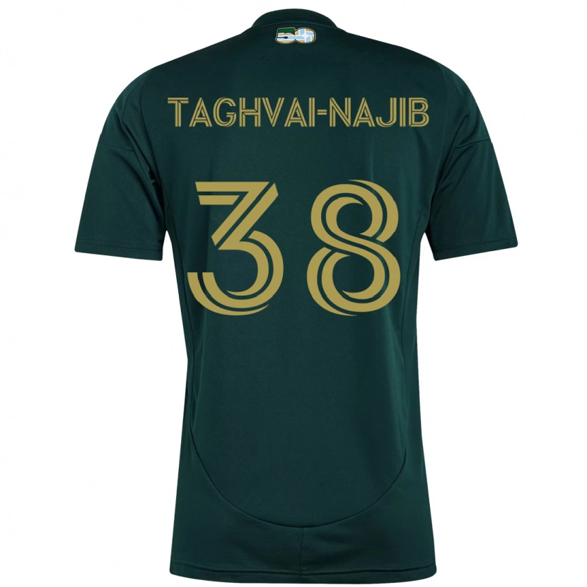 Danxen Heren Braxton Taghvai-Najib #38 Zwart Bruin Thuisshirt Thuistenue 2025/26 T-Shirt