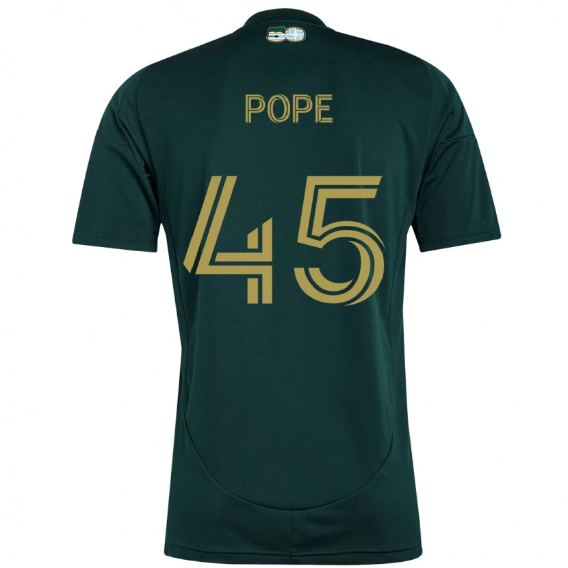 Danxen Heren Blake Pope #45 Zwart Bruin Thuisshirt Thuistenue 2025/26 T-Shirt