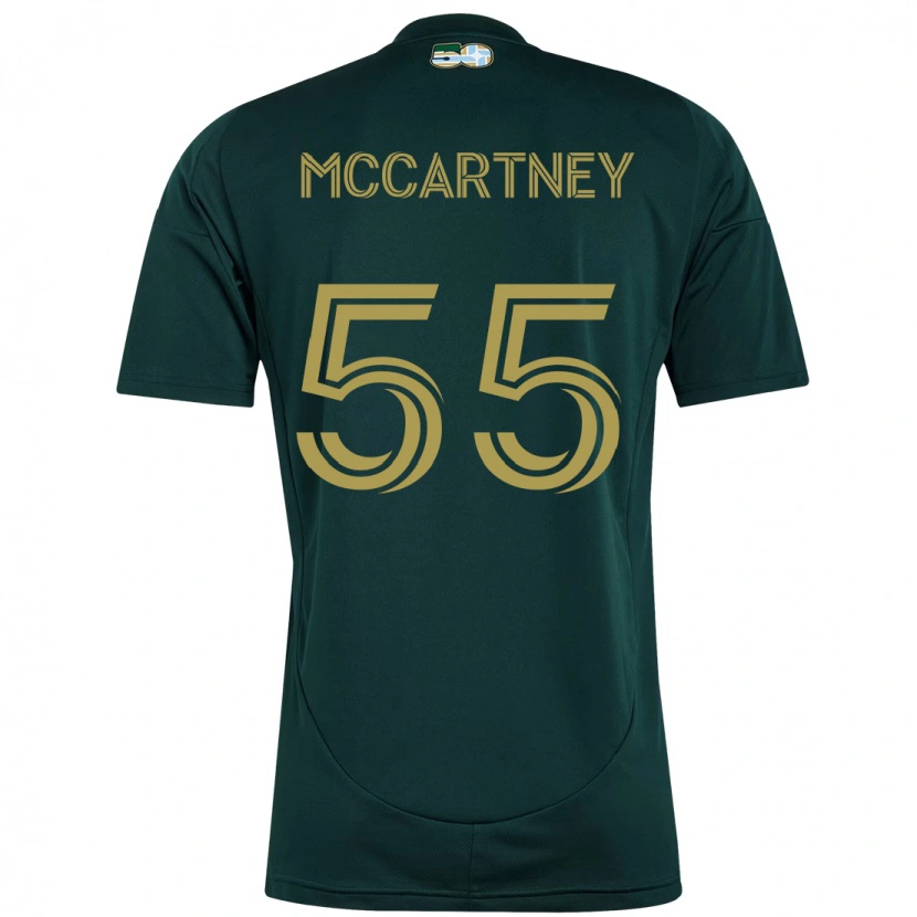 Danxen Heren Dawson Mccartney #55 Zwart Bruin Thuisshirt Thuistenue 2025/26 T-Shirt