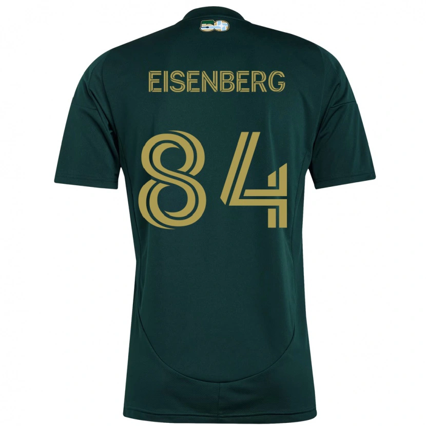 Danxen Heren Max Eisenberg #84 Zwart Bruin Thuisshirt Thuistenue 2025/26 T-Shirt