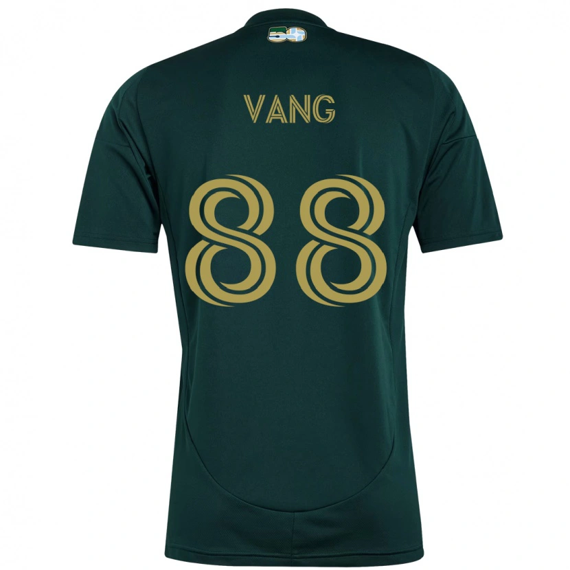 Danxen Heren Michael Vang #88 Zwart Bruin Thuisshirt Thuistenue 2025/26 T-Shirt