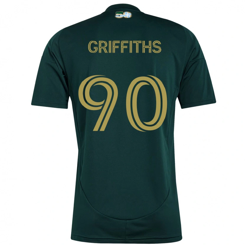 Danxen Heren Reo Griffiths #90 Zwart Bruin Thuisshirt Thuistenue 2025/26 T-Shirt